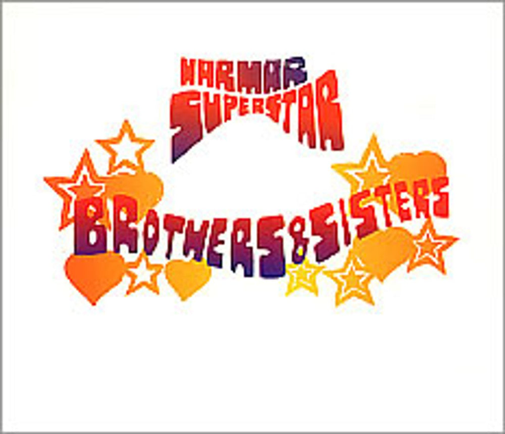 Har Mar Superstar Brothers & Sisters UK Promo CD single (CD5 / 5") BUN067CDSP