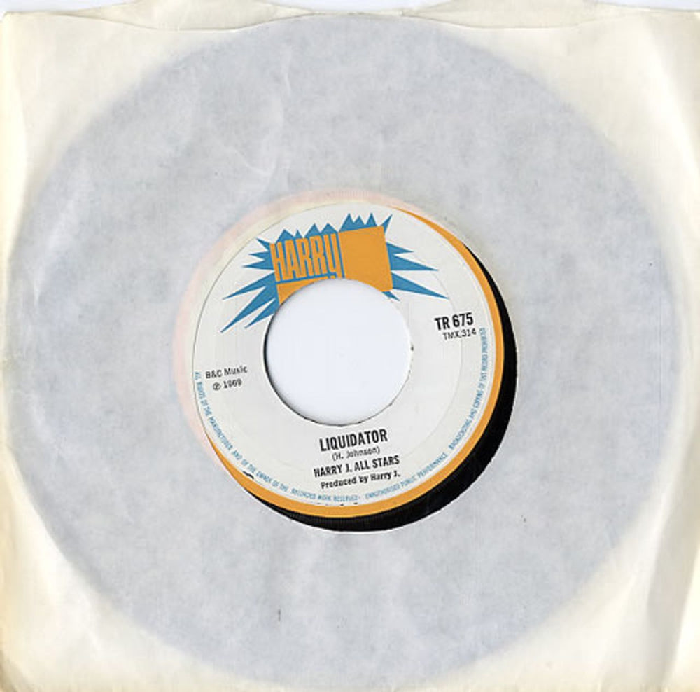 Harry J. All Stars Liquidator - Wide UK 7" vinyl single (7 inch record / 45) TR675
