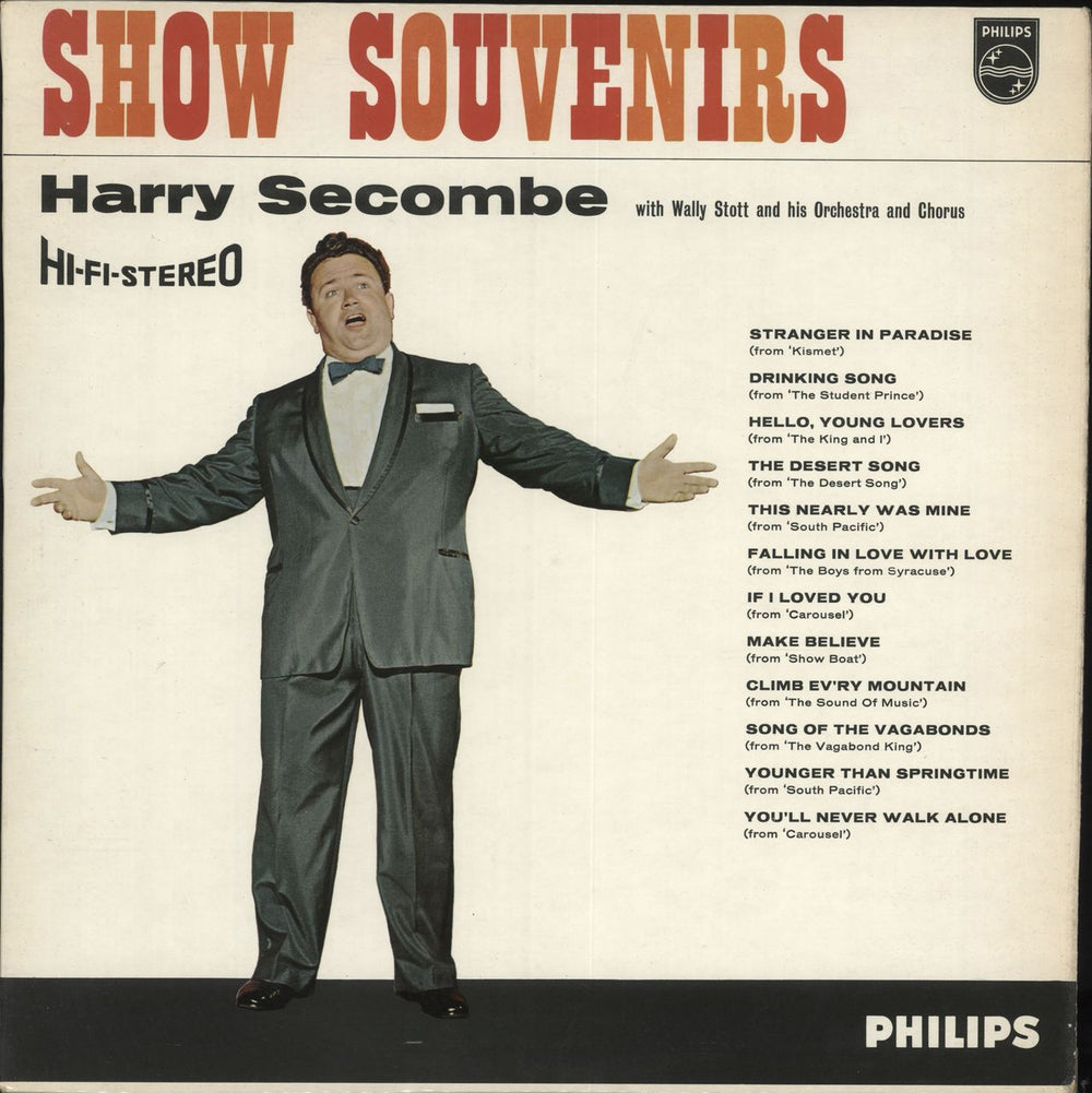 Harry Secombe Show Souvenirs - Stereo UK vinyl LP album (LP record) SBBL660