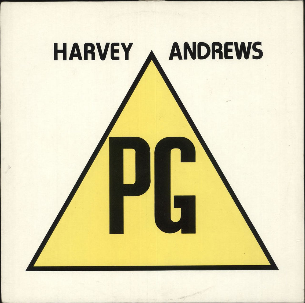 Harvey Andrews PG UK vinyl LP album (LP record) LBEE005