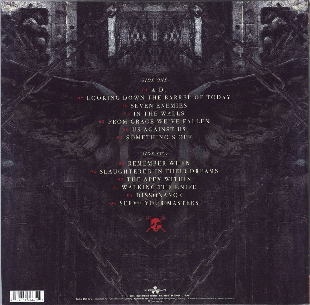 Hatebreed The Concrete Confessional - White Vinyl German vinyl LP album (LP record) 727361366711