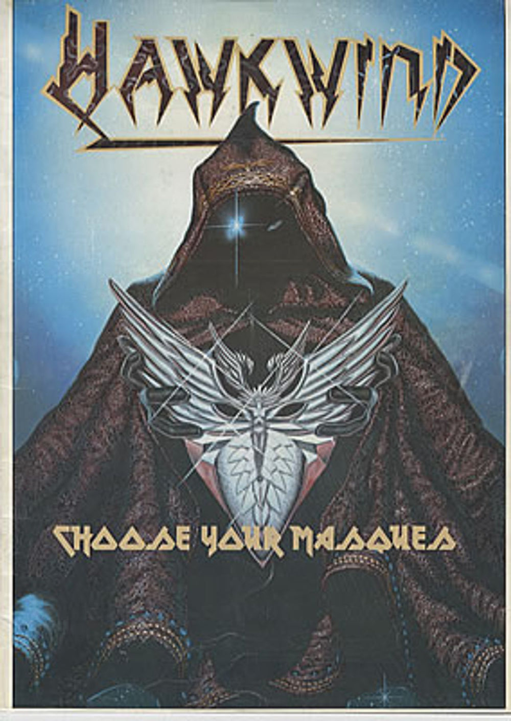 Hawkwind Choose Your Masques UK tour programme TOUR PROGRAMME