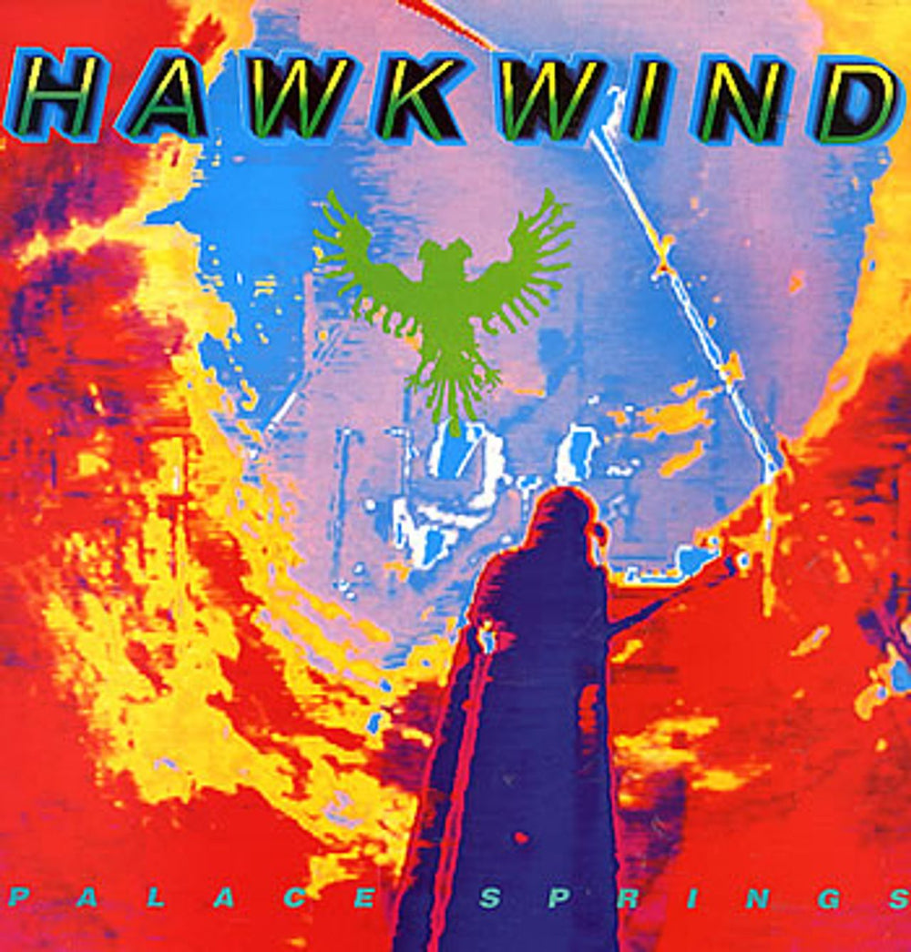 Hawkwind Palace Springs UK vinyl LP album (LP record) GWLP104