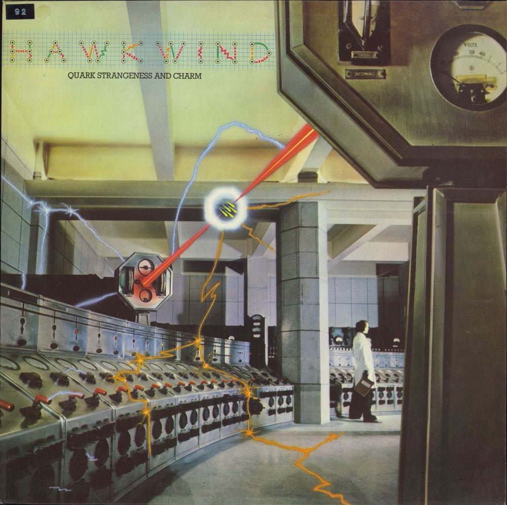 Hawkwind Quark Strangeness And Charm - 1st - VG UK vinyl LP album (LP record) CDS4008