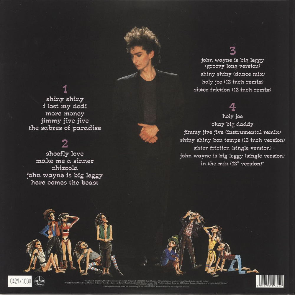 Haysi Fantayzee Battle Hymns For Children Singing - Yellow Vinyl + Numbered UK 2-LP vinyl record set (Double LP Album)