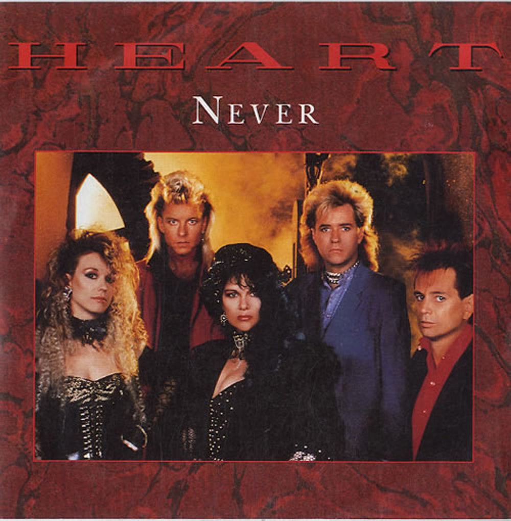 Heart Never (Remix) UK 7" vinyl single (7 inch record / 45) CL380