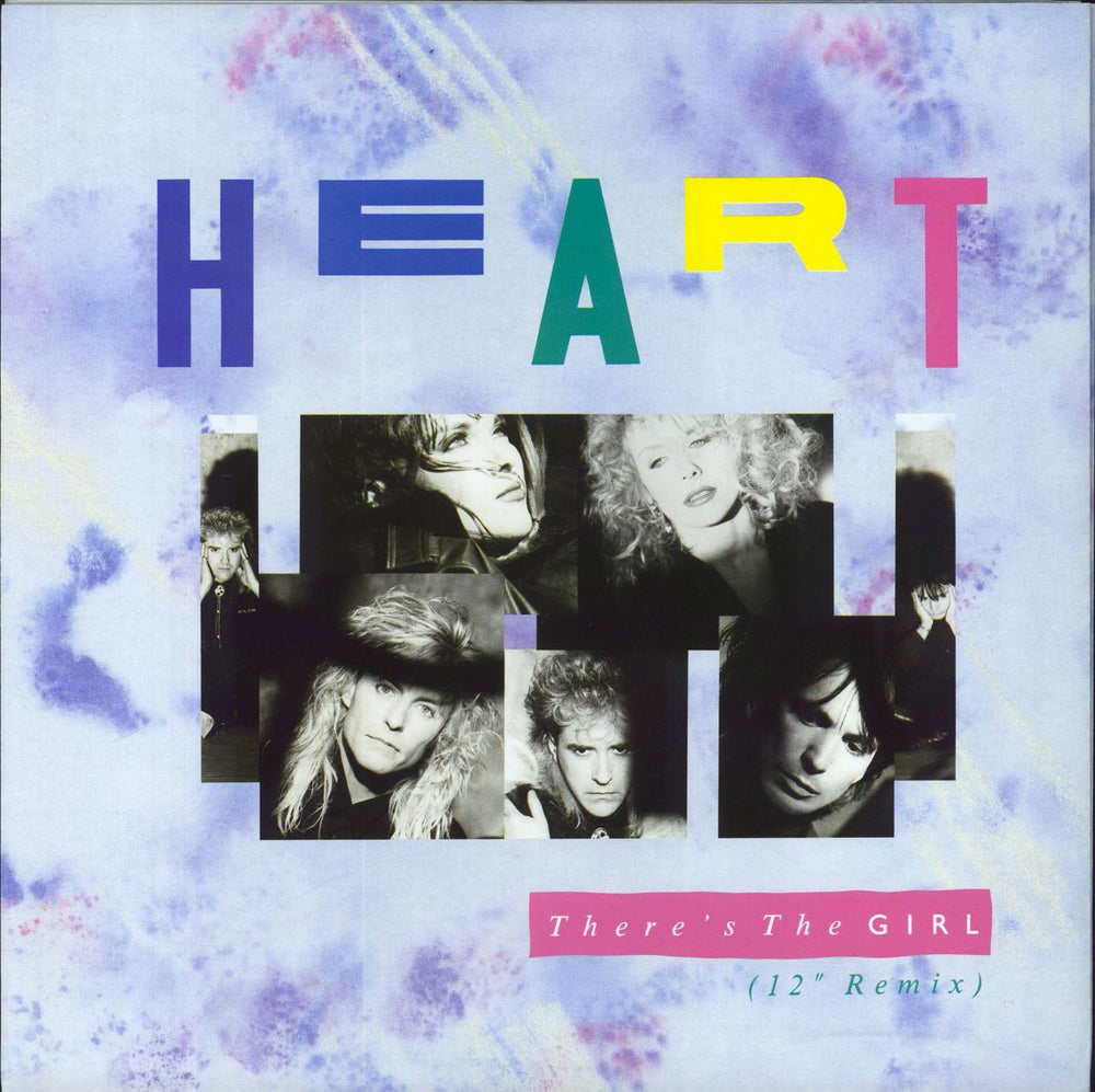 Heart There's The Girl - 12'' Remix - Poster Sleeve Edition UK 12" vinyl single (12 inch record / Maxi-single) 12CLP473