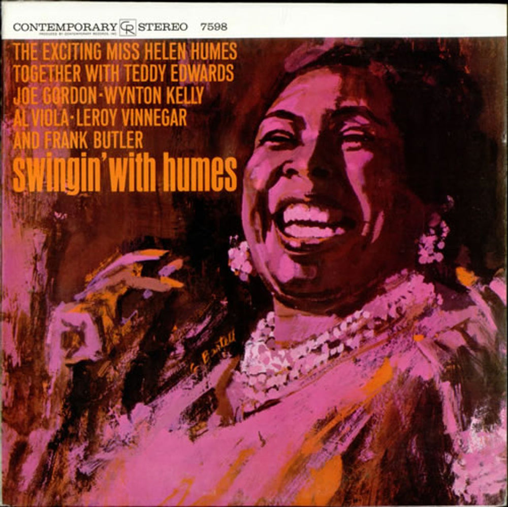 Helen Humes Swingin' With Humes - 70s US vinyl LP album (LP record) S7598