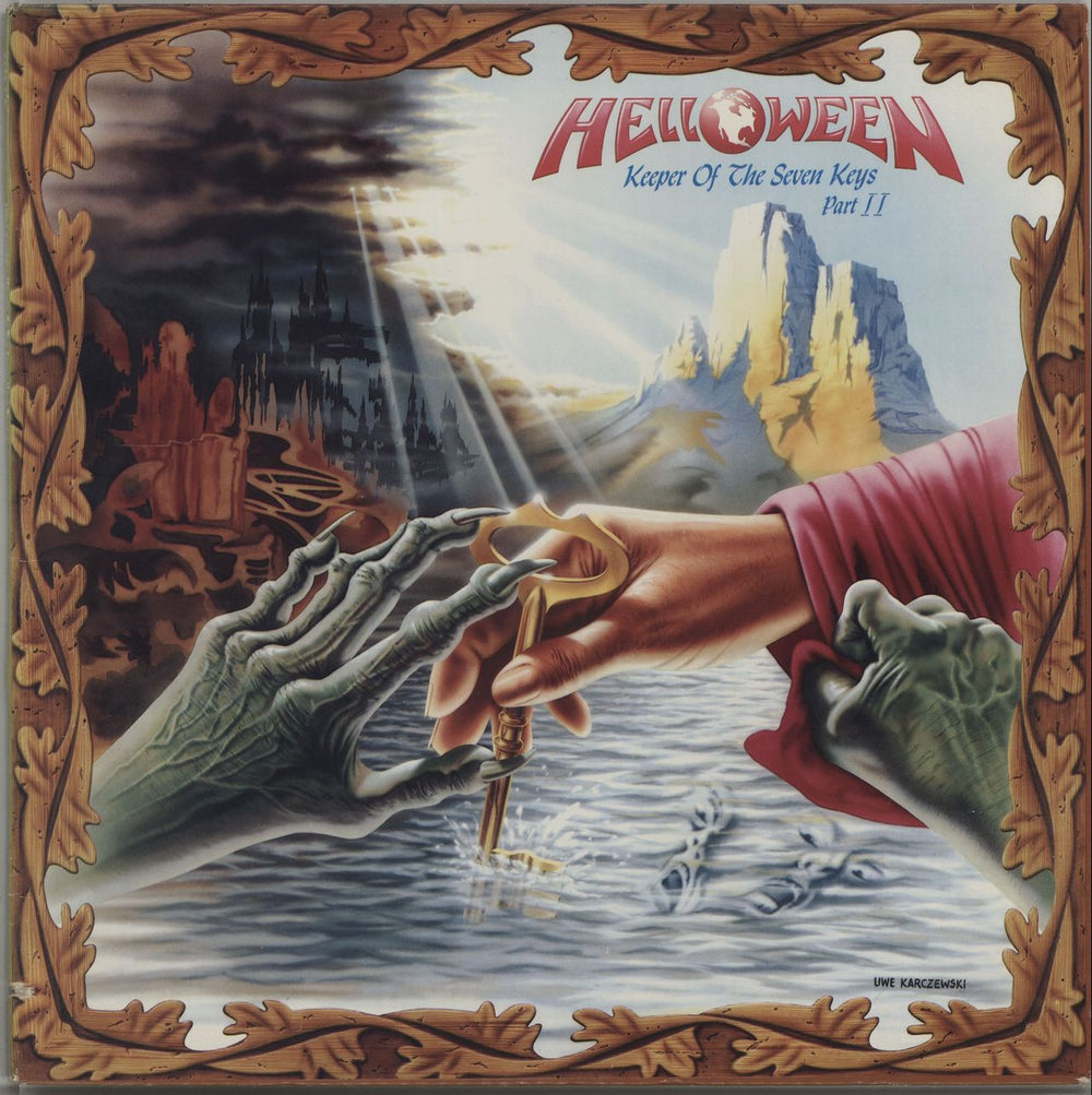 Helloween Keeper Of The Seven Keys - Part II US vinyl LP album (LP record) 8529-1-R