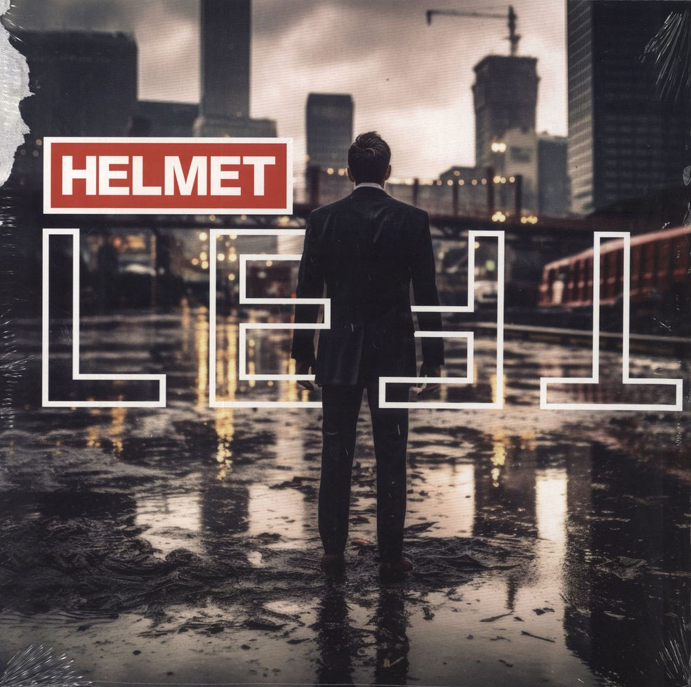 Helmet Left UK vinyl LP album (LP record) 0219015EMU