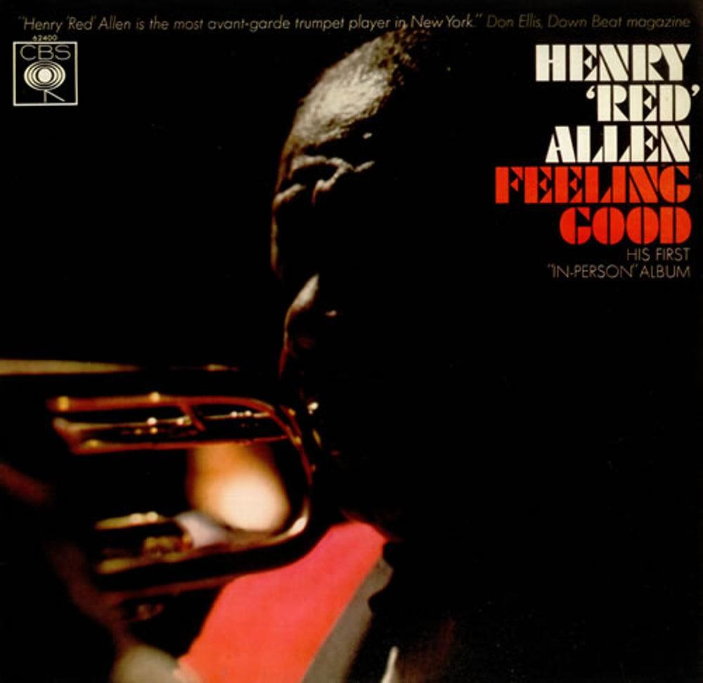 Henry 'Red' Allen Feeling Good UK vinyl LP album (LP record) BPG62400