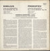 Henryk Szeryng Sibelius: Violin Concerto in D Minor, Op.47 / Prokofiev: Violin Concerto No. 2 in G Minor, Op.63 UK vinyl LP album (LP record)