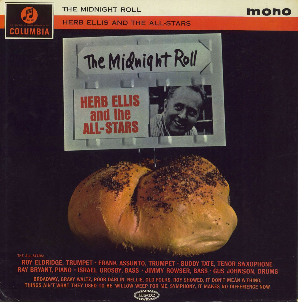 Herb Ellis The Midnight Roll UK vinyl LP album (LP record) 33SX1528