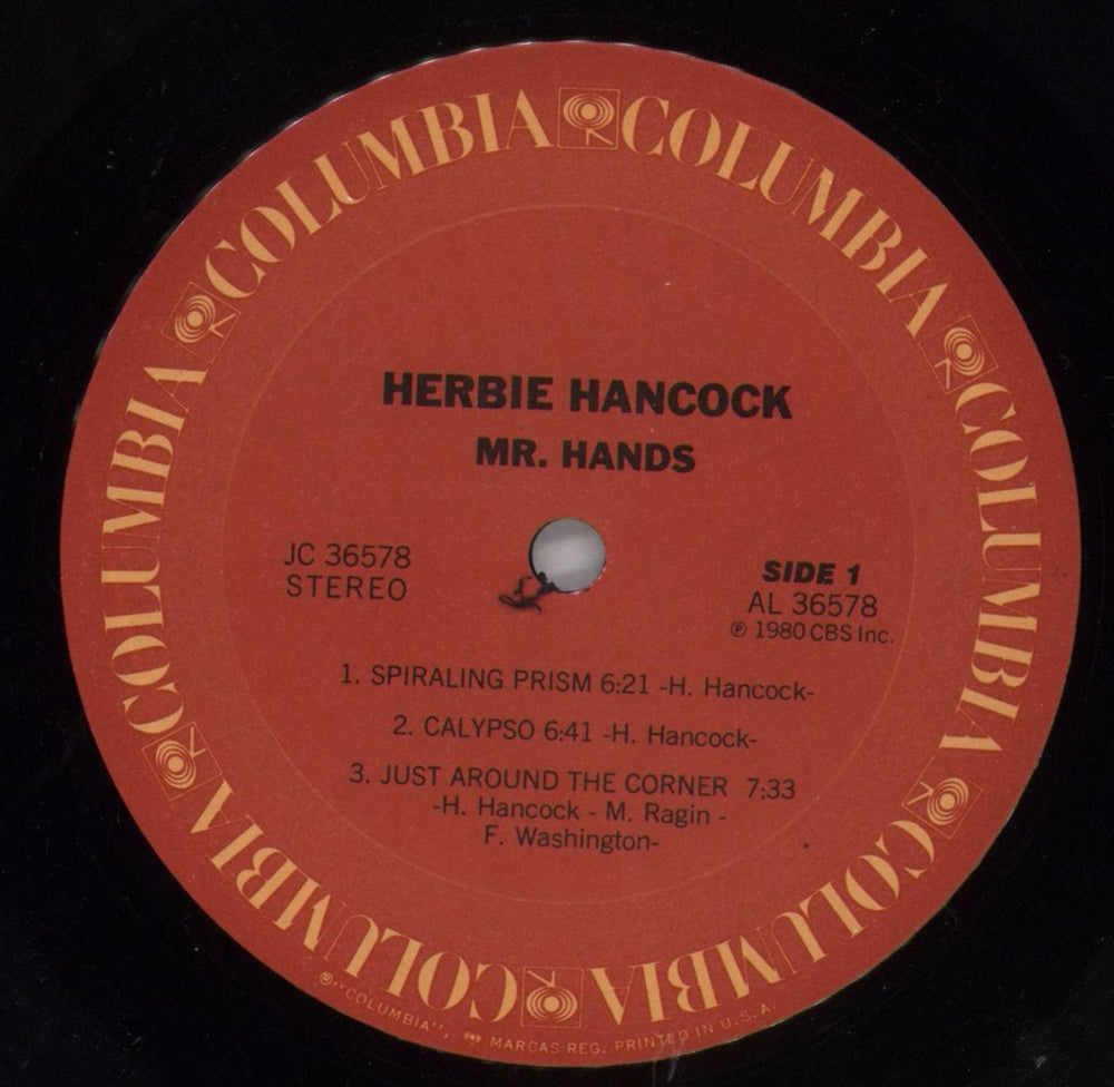 Herbie Hancock Mr. Hands - 1st - stickered shrink US vinyl LP album (LP record) HHALPMR823383