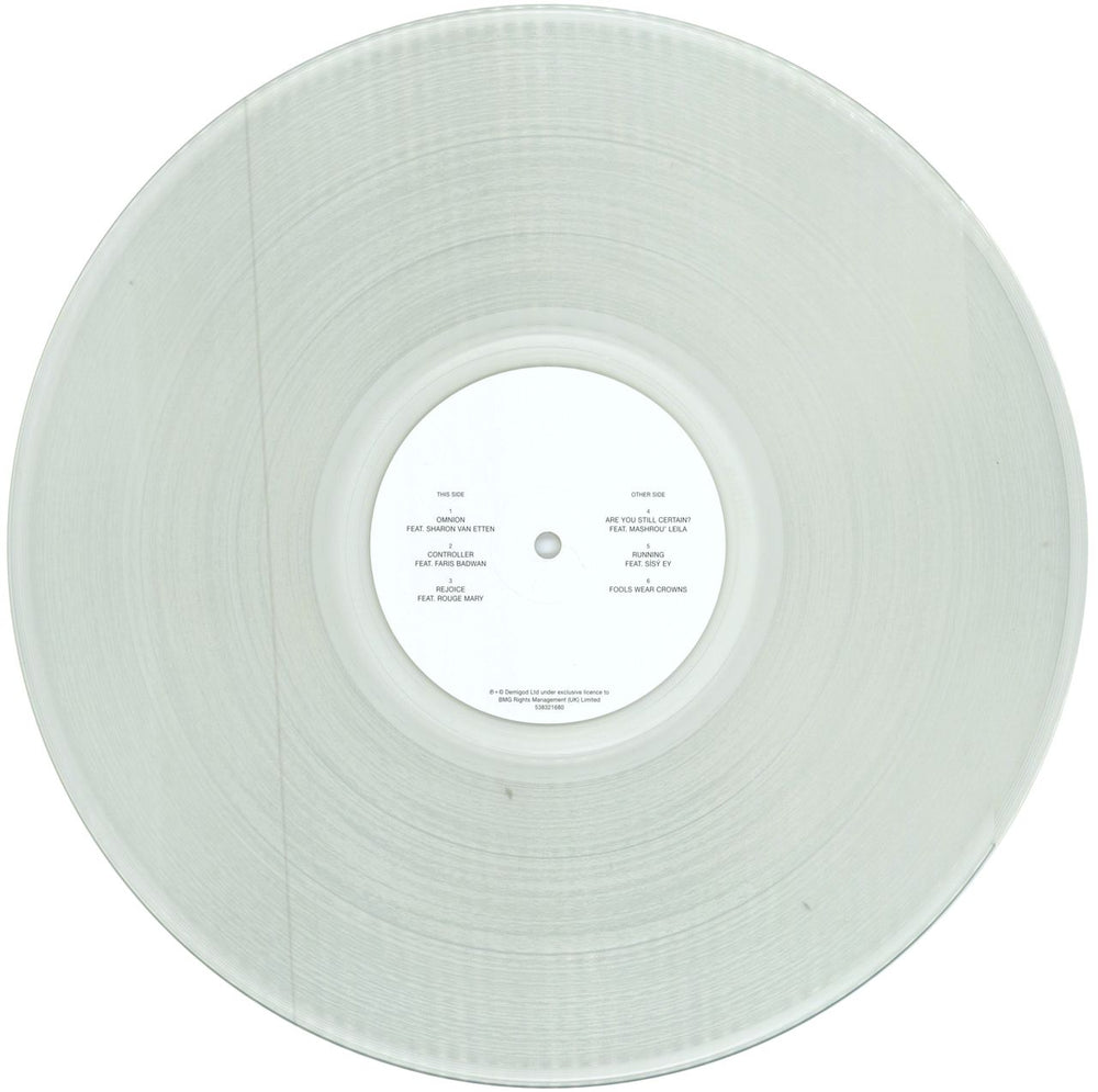 Hercules And Love Affair Omnion - Clear Vinyl UK 2-LP vinyl record set (Double LP Album) HEU2LOM780621