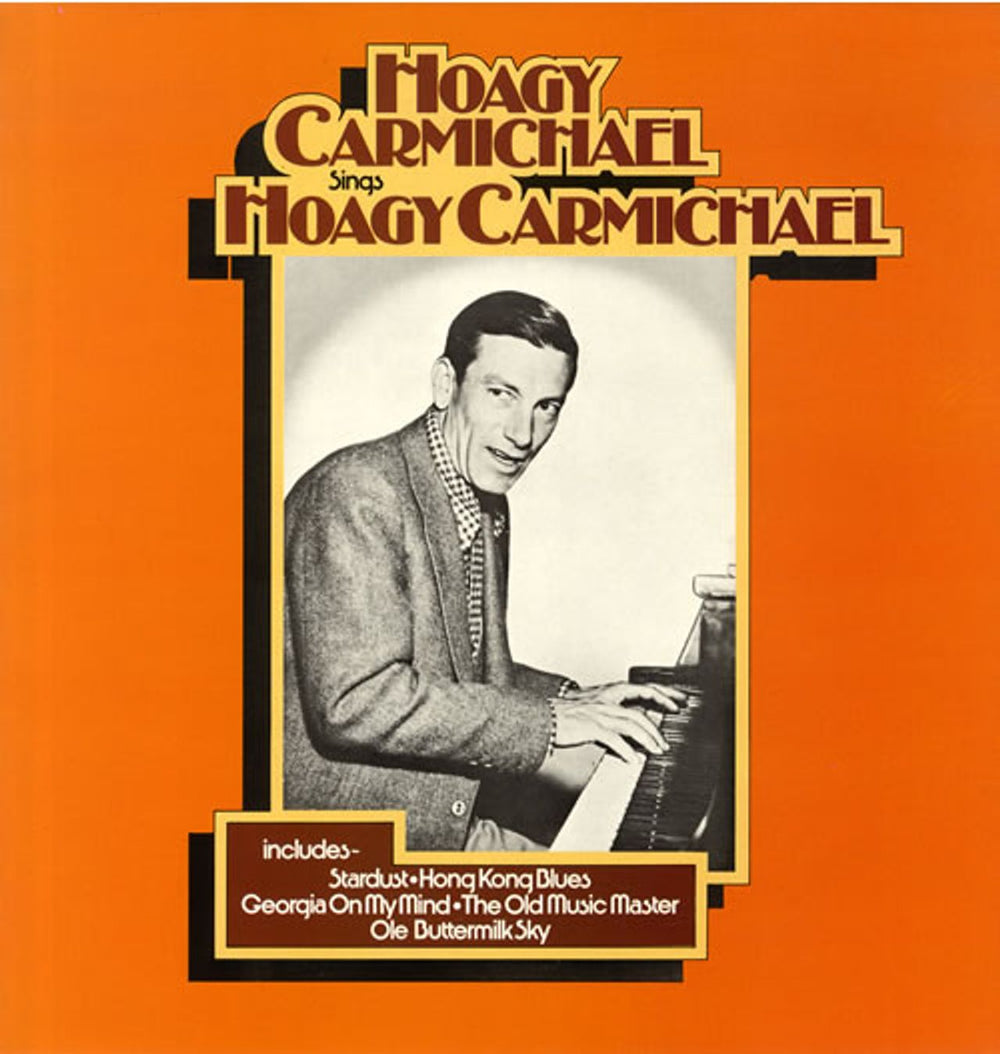 Hoagy Carmichael Sings Hoagy Carmichael UK vinyl LP album (LP record) MCL1620