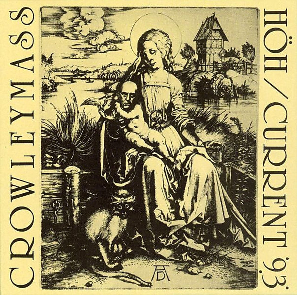 Höh & Current 93 Crowleymass UK 12" vinyl single (12 inch record / Maxi-single) MAL108