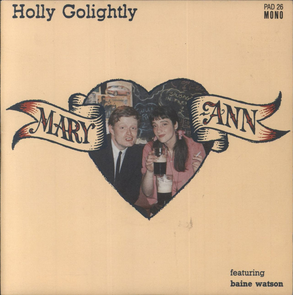 Holly Golightly Mary Ann UK 7" vinyl single (7 inch record / 45) PAD26