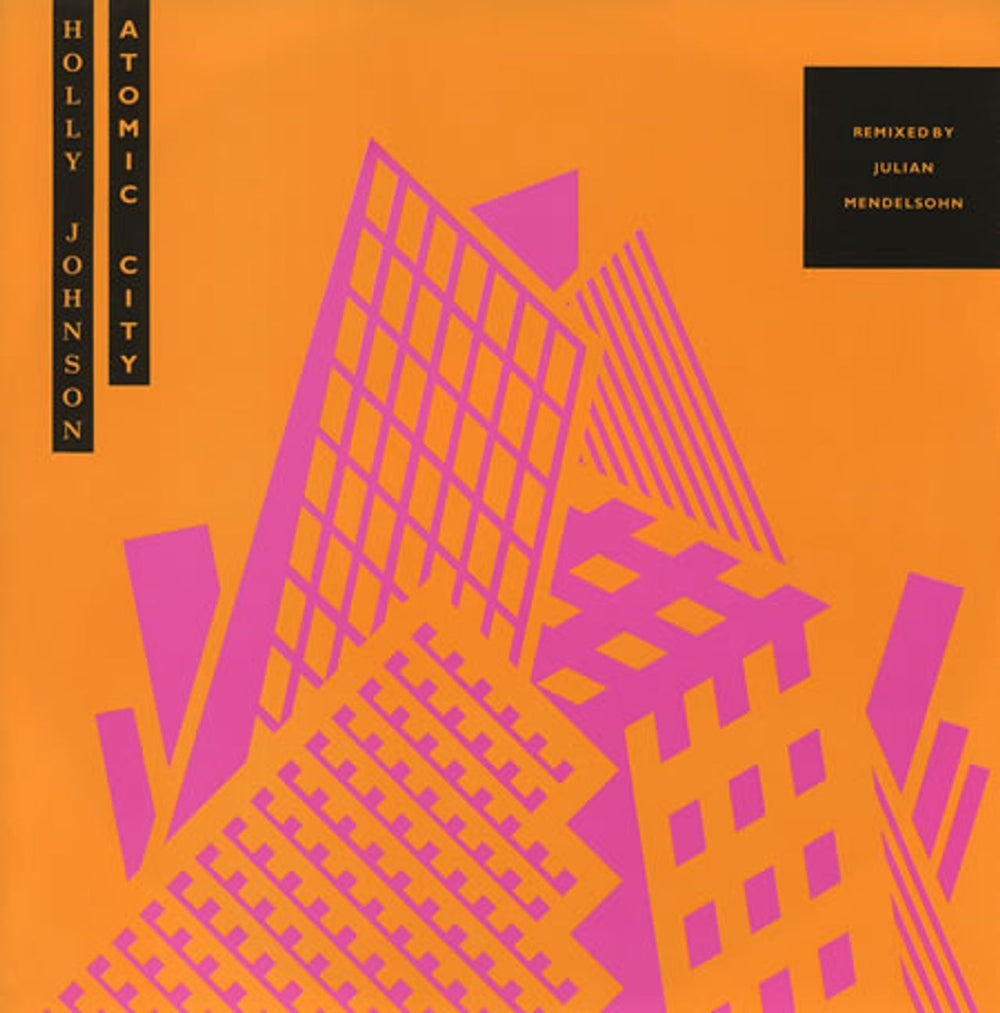 Holly Johnson Atomic City - Remix UK 12" vinyl single (12 inch record / Maxi-single) MCAX1342