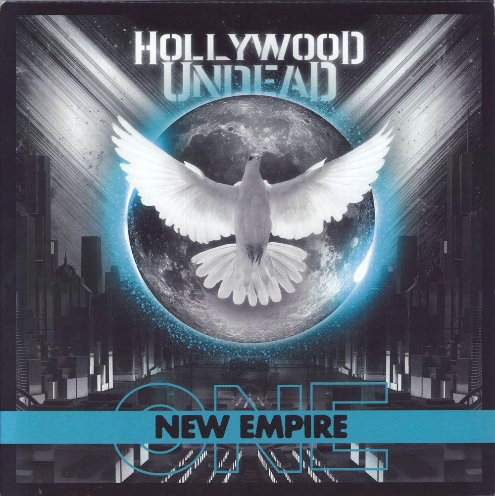 Hollywood Undead New Empire One - Clear with Black Splatter Vinyl UK vinyl LP album (LP record) 538589071