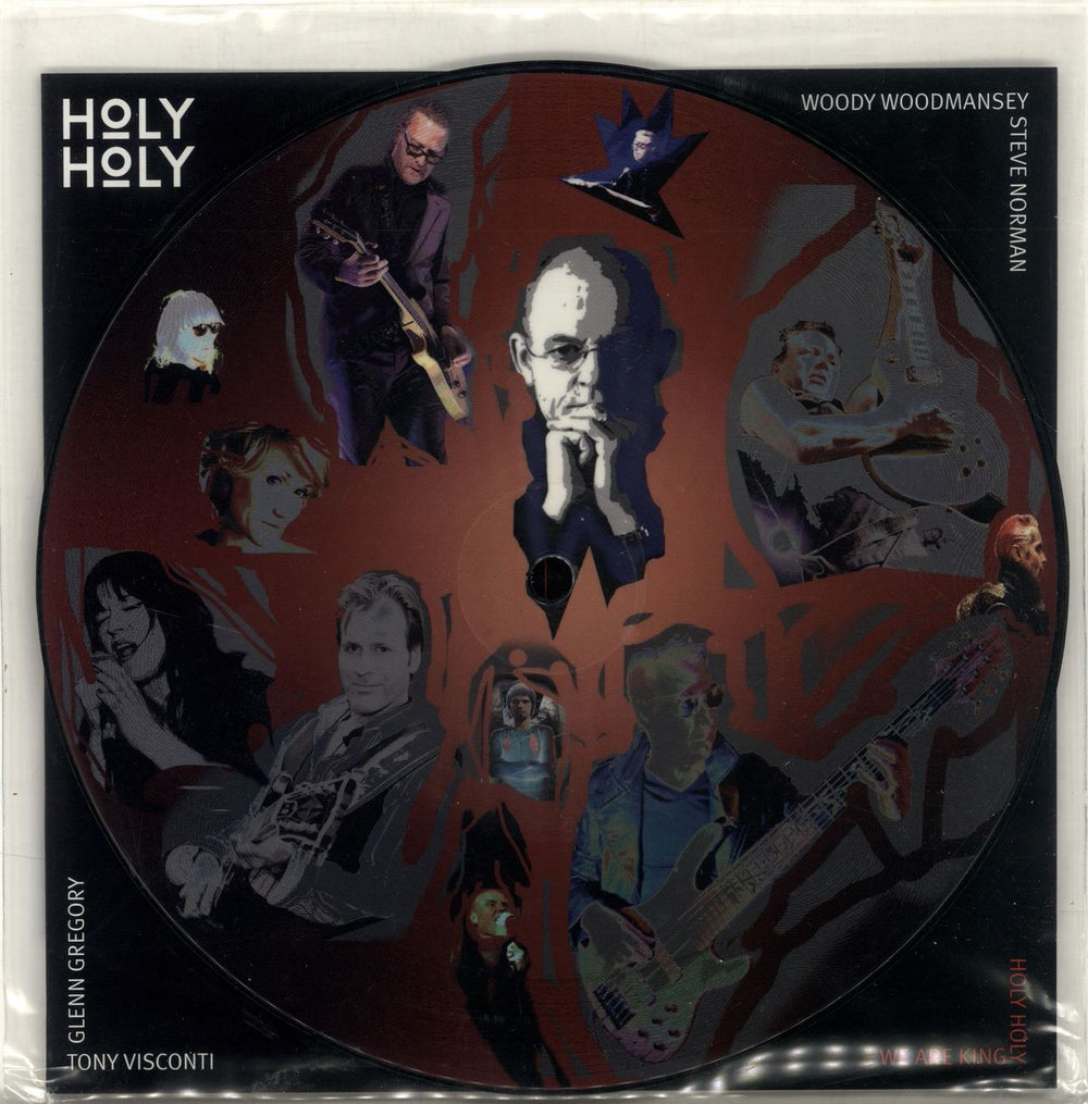 Holy Holy We Are King UK 7" vinyl picture disc (7 inch picture disc single) MSL2014V001