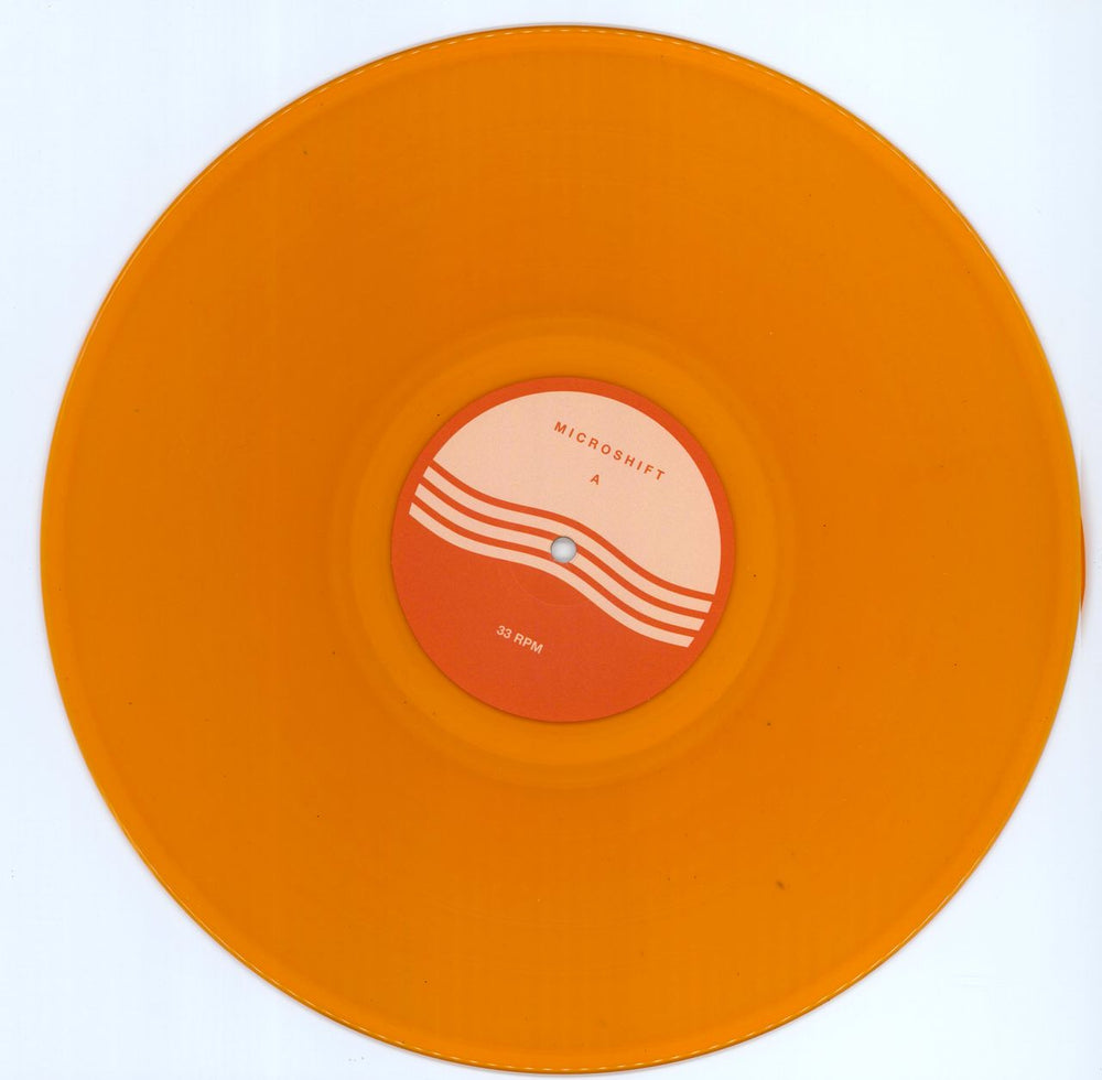 Hookworms Microshift - Orange vinyl UK vinyl LP album (LP record)