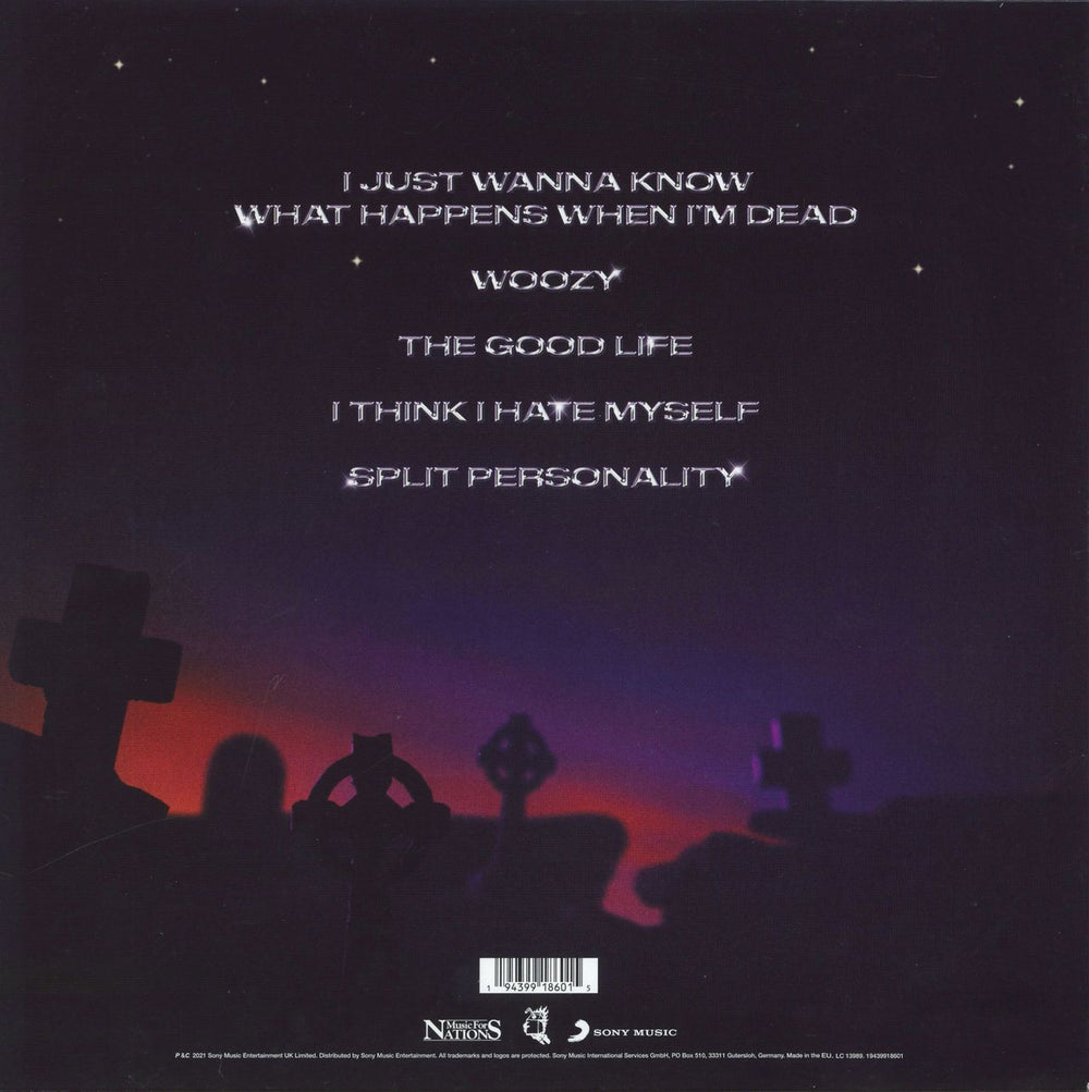 Hot Milk I Just Wanna Know What Happens When I'm Dead UK 12" vinyl single (12 inch record / Maxi-single) 194399186015