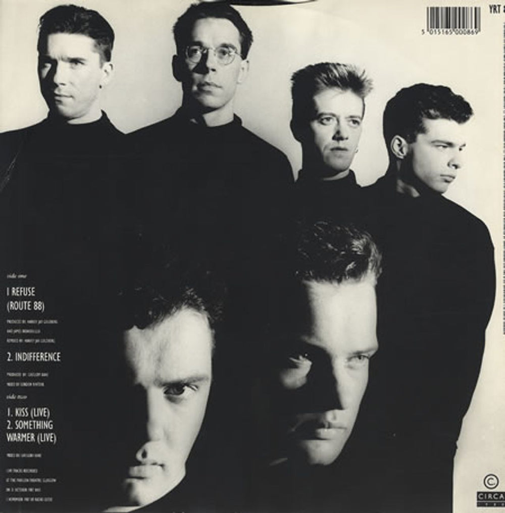 Hue & Cry I Refuse UK 12" vinyl single (12 inch record / Maxi-single) HUE12IR44800