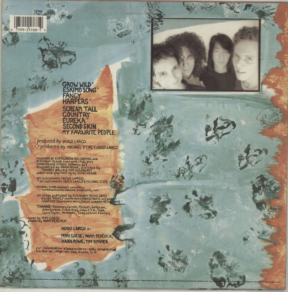 Hugo Largo Drum US vinyl LP album (LP record) HULLPDR203549