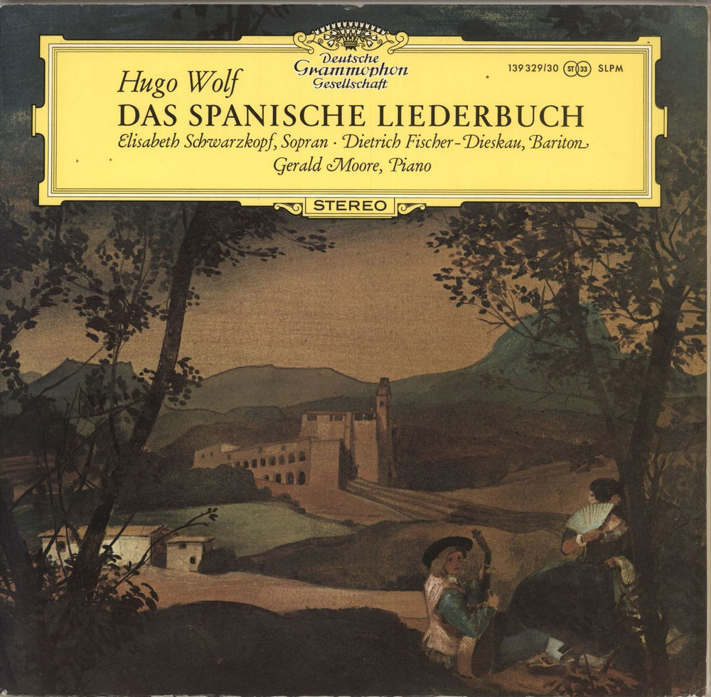 Hugo Wolf Das Spanische Liederbuch German 2-LP vinyl record set (Double LP Album) 139329/30SLPM