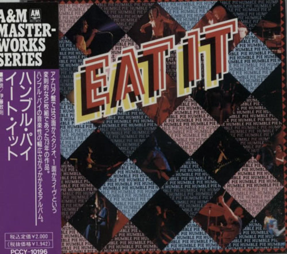 Humble Pie Eat It Japanese Promo CD album (CDLP) PCCY-10196