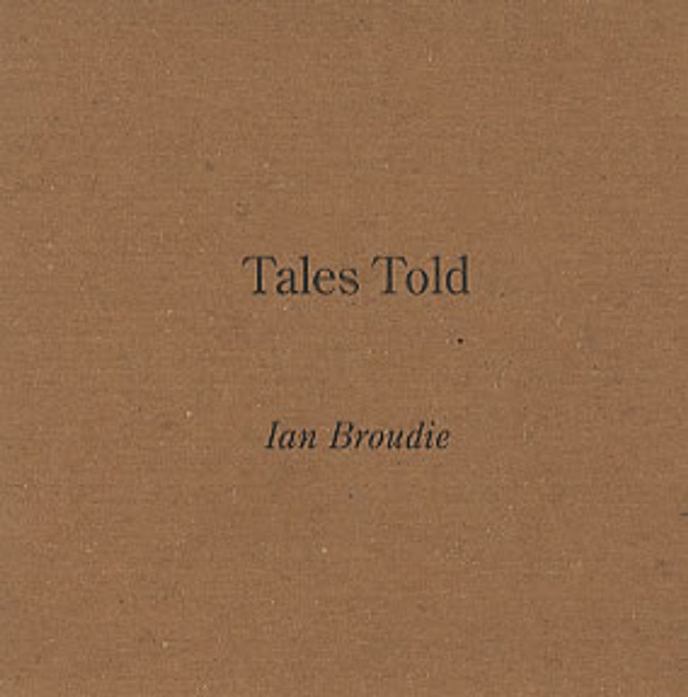 Ian Broudie Tales Told UK Promo CD album (CDLP) XPCD2691