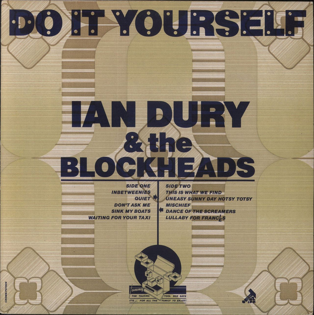 Ian Dury Do It Yourself - P87806 UK vinyl LP album (LP record) SEEZ14