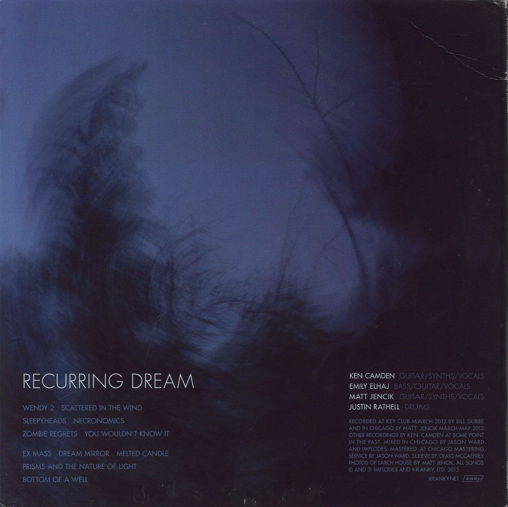 Implodes Recurring Dream US vinyl LP album (LP record)