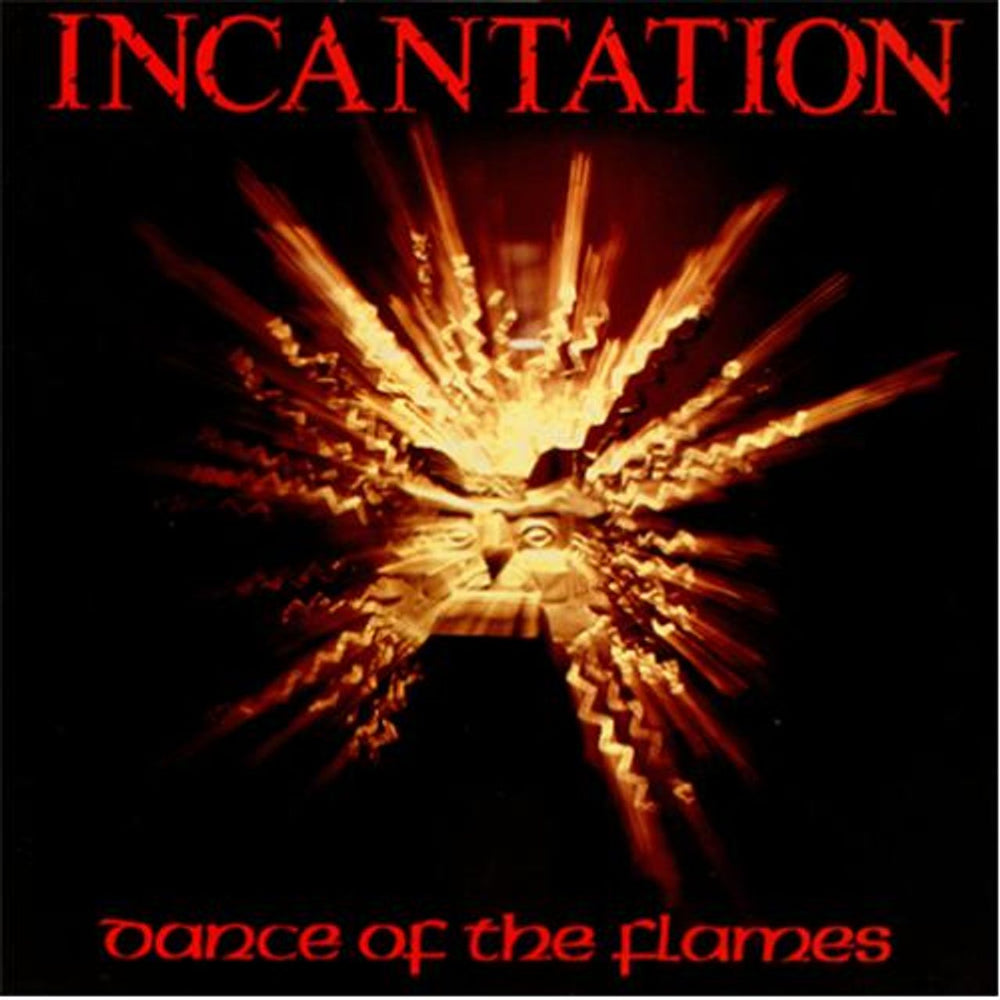 Incantation Dance Of The Flames UK vinyl LP album (LP record) BEGA49