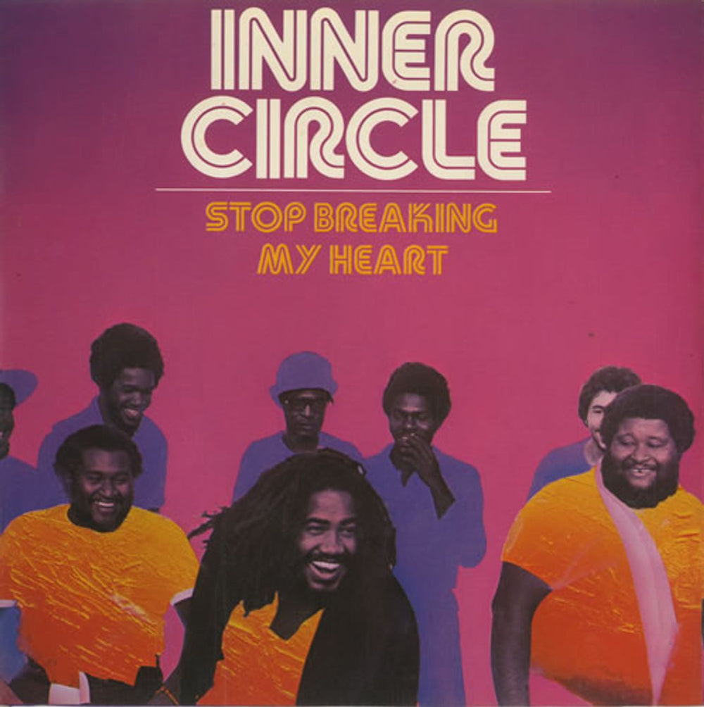 Inner Circle Stop Breaking My Heart + Sleeve UK Promo 7" vinyl single (7 inch record / 45) WIP6488