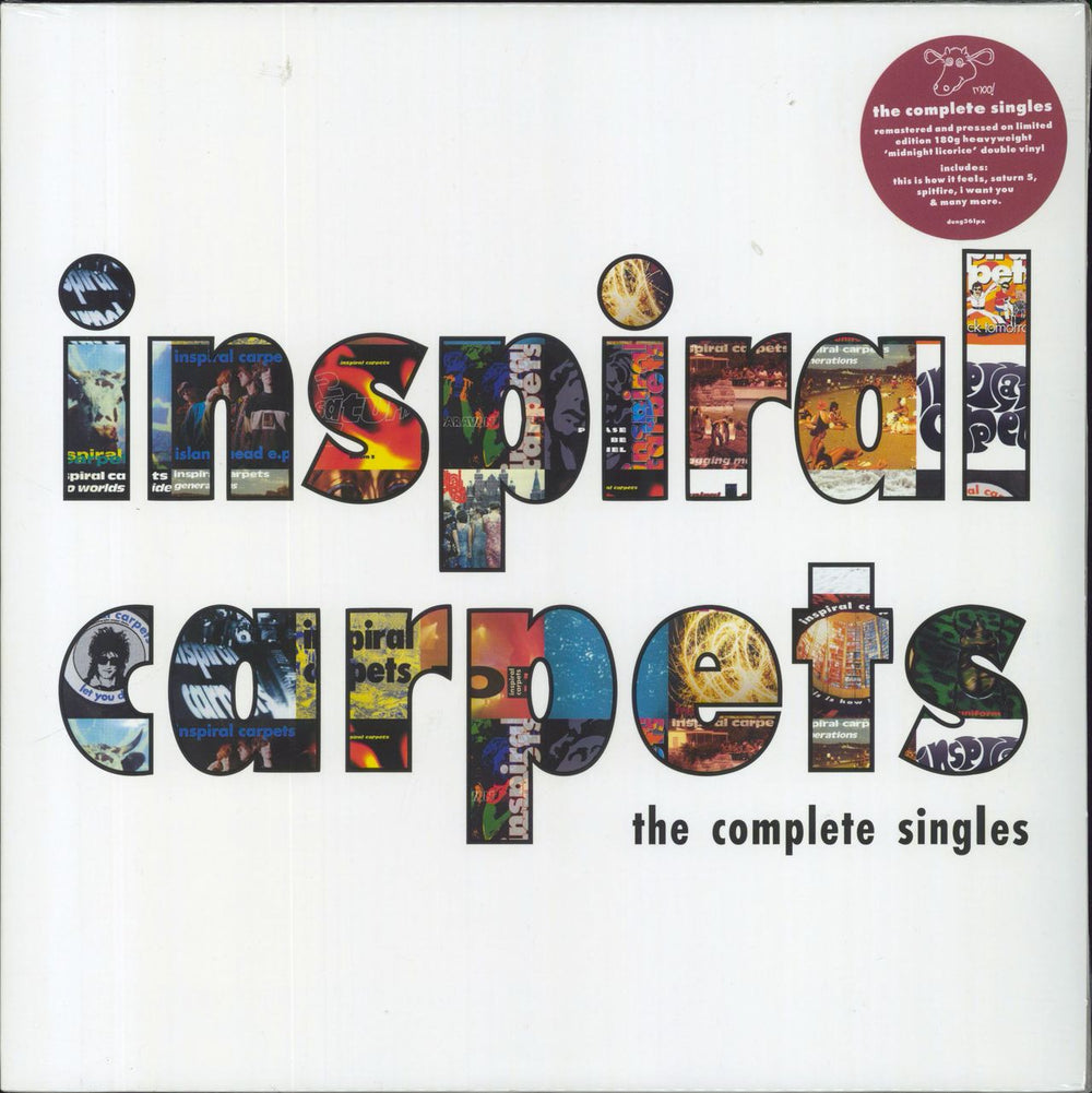 Inspiral Carpets The Complete Singles - 180 Gram - Sealed UK 2-LP vinyl record set (Double LP Album) DUNG36LPX