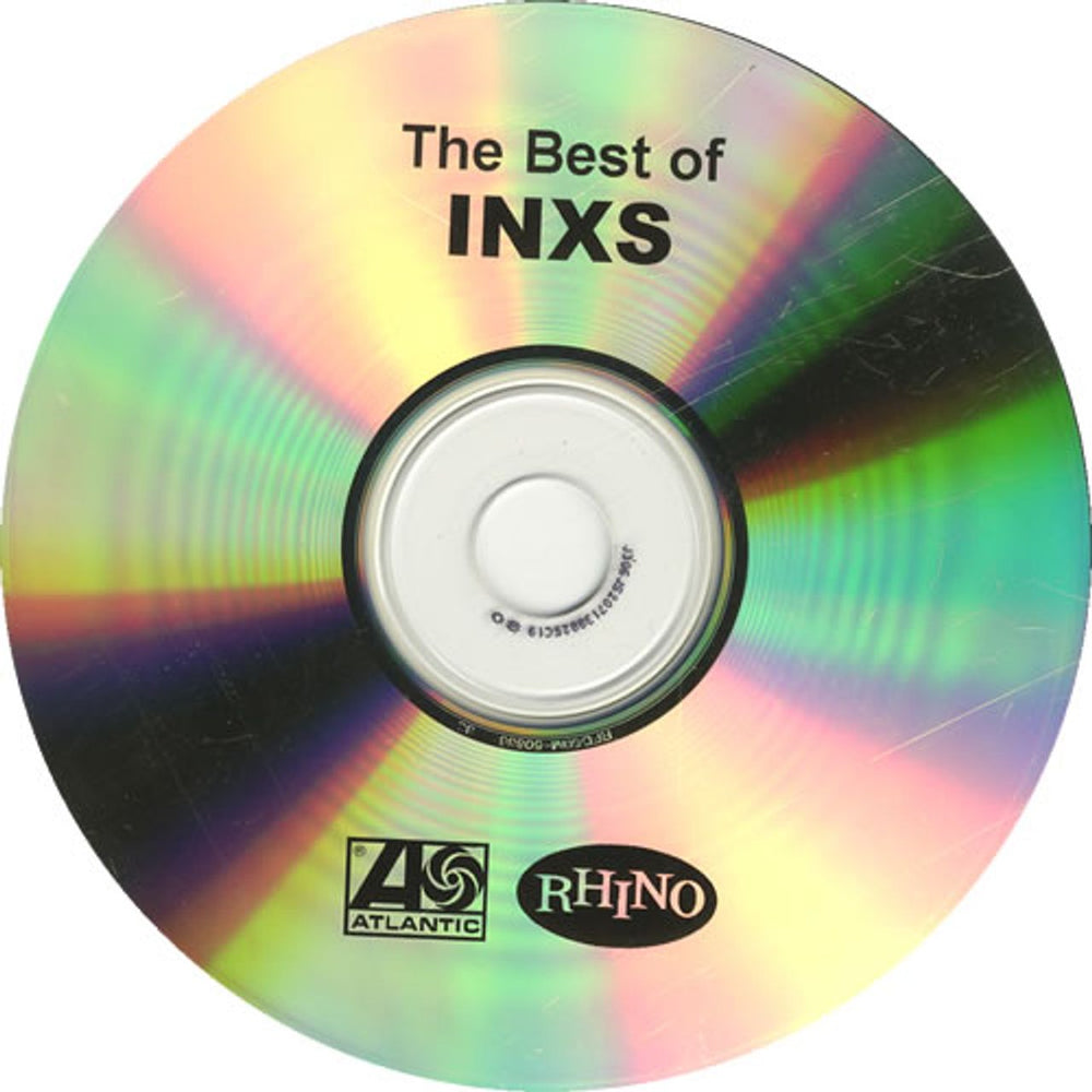 Inxs The Best Of Inxs US Promo CD-R acetate INXCRTH213695