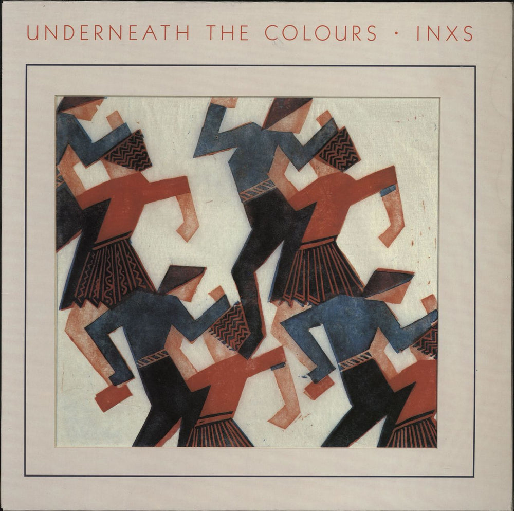 Inxs Underneath The Colours Dutch vinyl LP album (LP record) 838926-1