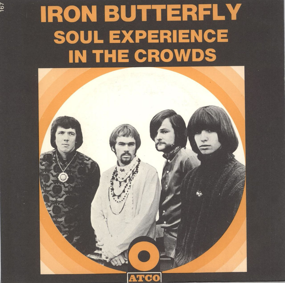 Iron Butterfly Soul Experience French 7" vinyl single (7 inch record / 45) ATCO-167