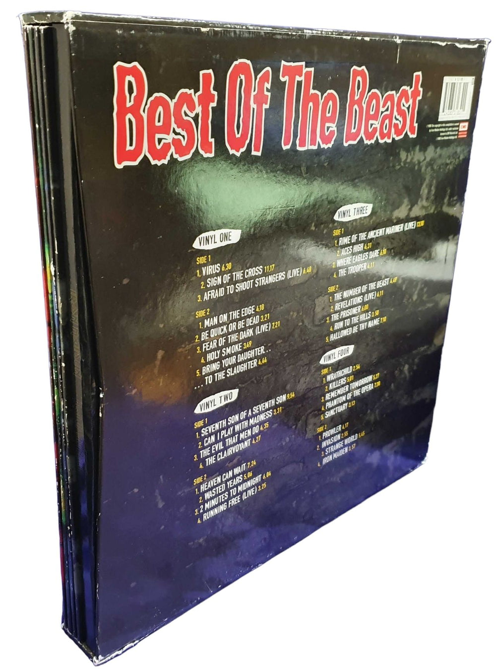 Iron Maiden Best Of The Beast - EX UK Vinyl Box Set 724385318511