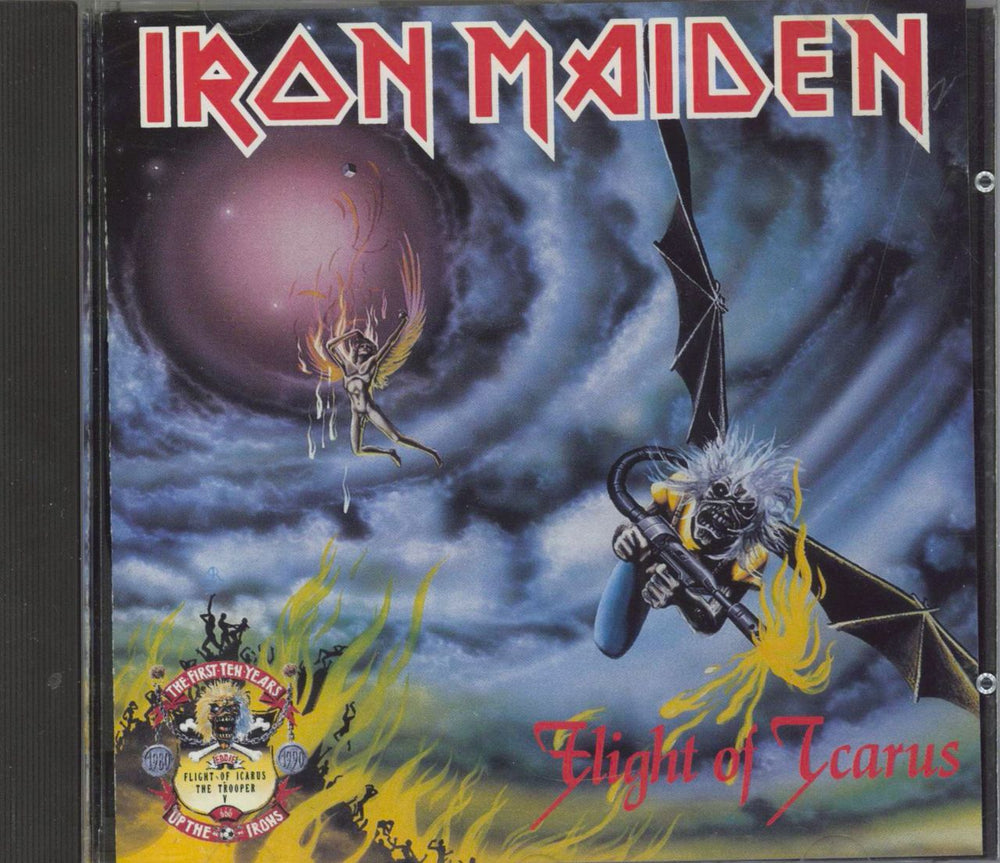 Iron Maiden Flight Of Icarus UK CD single (CD5 / 5") CDIRN5