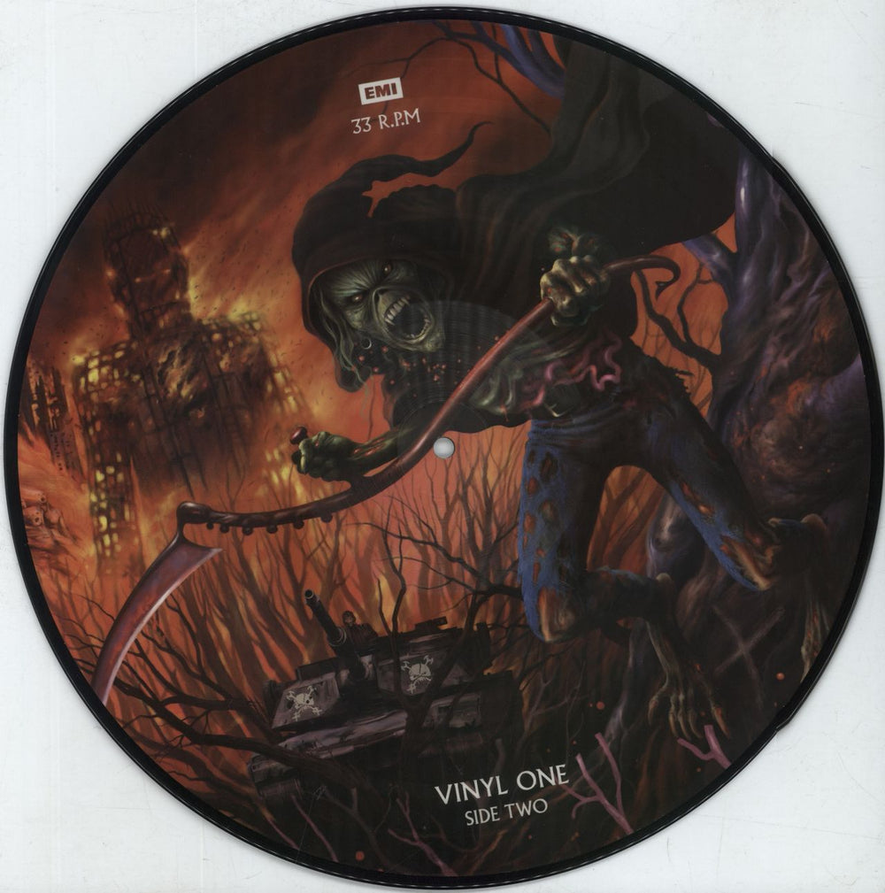 Iron Maiden From Fear To Eternity: The Best Of 1990 - 2010 UK picture disc LP (vinyl picture disc album)