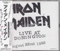 Iron Maiden Live At Donington Japanese 2 CD album set (Double CD) TOCP-8067/68