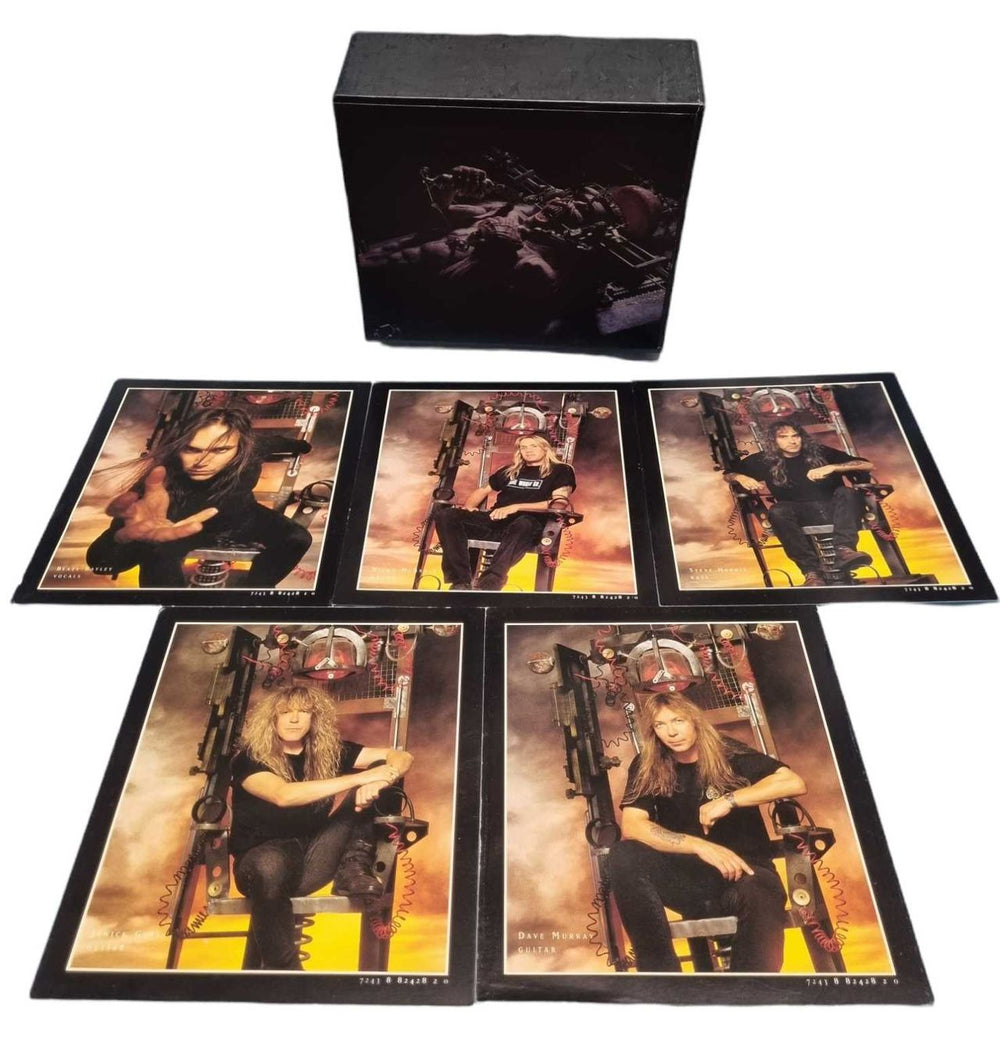 Iron Maiden Man On The Edge UK box set 724388242820