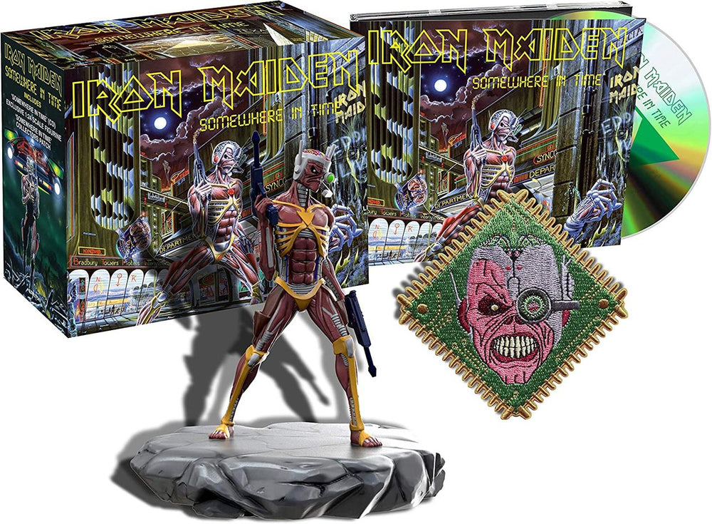 Iron Maiden Somewhere In Time - Collectors Box UK CD Album Box Set 0190295567675