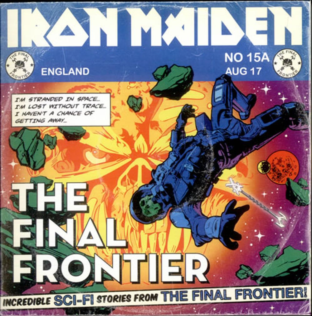 Iron Maiden The Final Frontier - Competition Sleeve US Promo CD-R acetate CD-R ACETATE