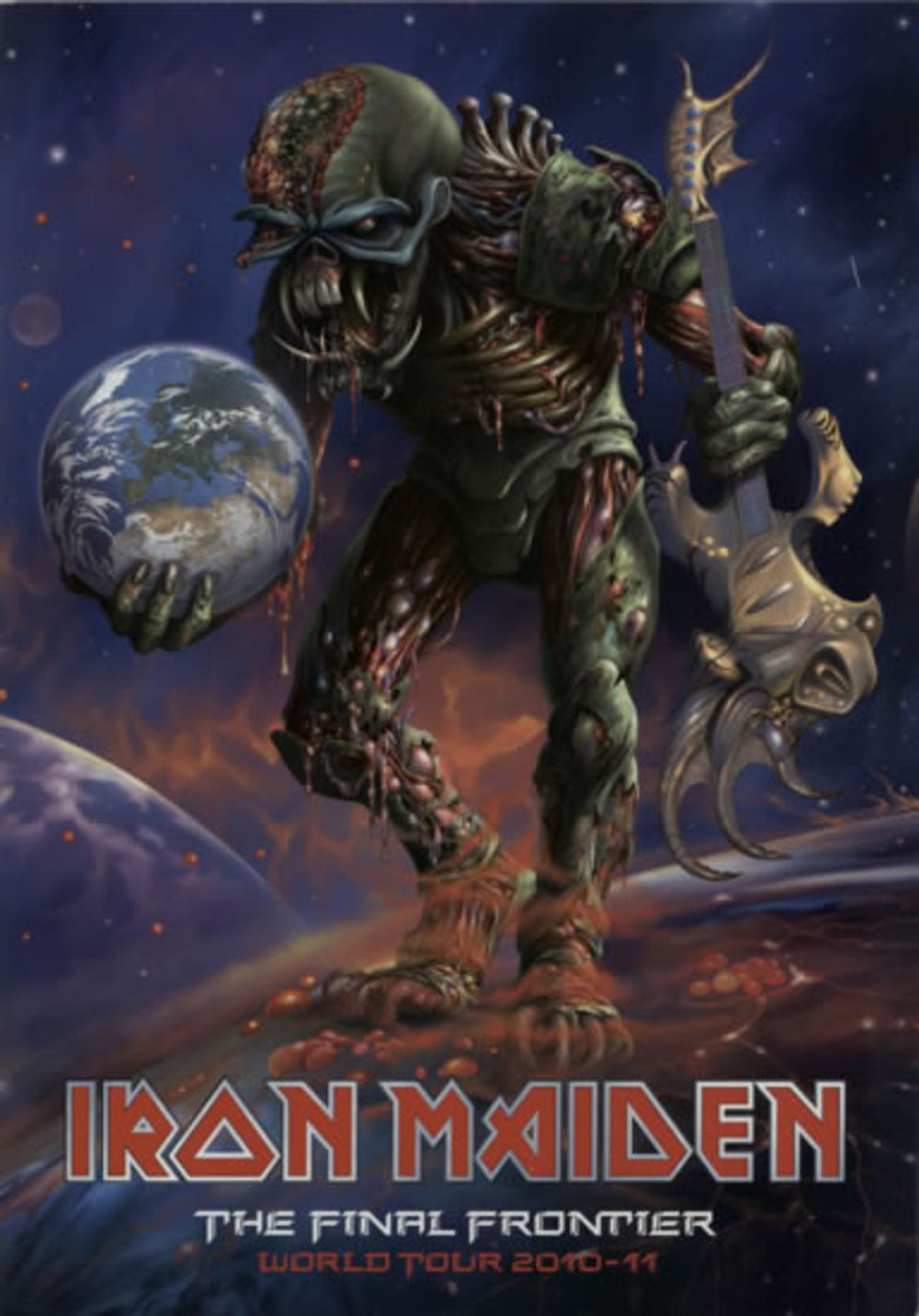 Iron Maiden The Final Frontier - World Tour 2010-11 UK Promo tour programme TOUR PROGRAMME