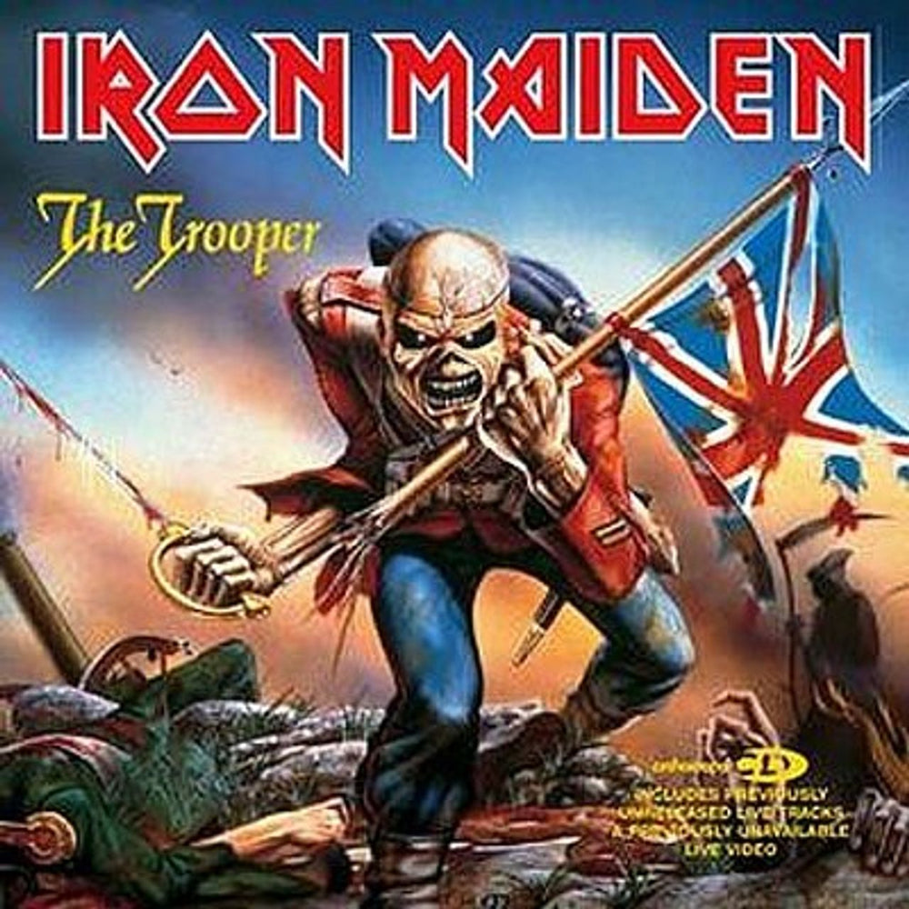 Iron Maiden The Trooper UK CD single (CD5 / 5") CDEM662