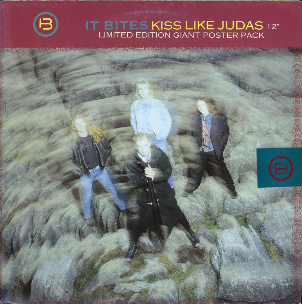 It Bites Kiss Like Judas - Poster Sleeve - Sealed UK 12" vinyl single (12 inch record / Maxi-single) VSP983-12